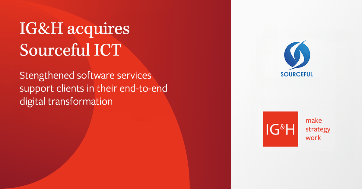 IG&H acquires Sourceful ICT to strengthen software services